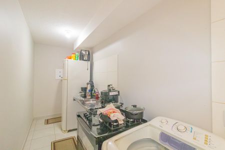 Apartamento à venda com 44m², 2 quartos e 1 vagaCozinha e Área de Serviço