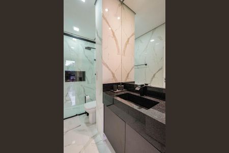 Casa de condomínio à venda com 452m², 1 quarto e 4 vagasBanheiro