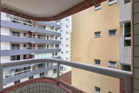 Apartamento para alugar com 70m², 2 quartos e 1 vagaSacada do quarto 