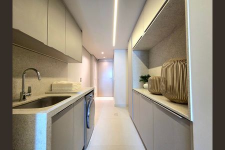 Área de Serviço de apartamento à venda com 4 quartos, 221m² em Indianópolis, São Paulo