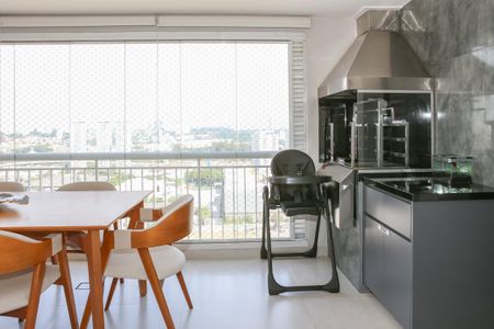 Varanda Gourmet de apartamento à venda com 2 quartos, 76m² em Vila Leopoldina, São Paulo