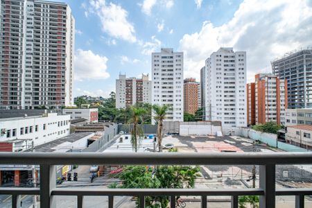 Studio à venda com 27m², 1 quarto e sem vagaVaranda