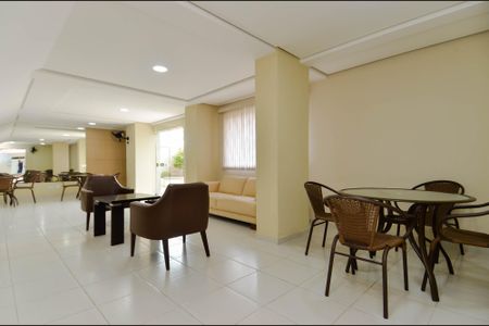 Apartamento para alugar com 62m², 2 quartos e 1 vagaÁrea comum - Salão de festas
