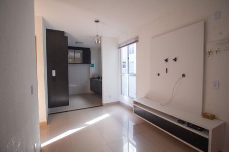 Sala  de apartamento para alugar com 2 quartos, 43m² em Caguassu, Sorocaba