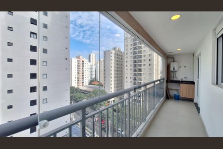 Varanda de apartamento para alugar com 2 quartos, 49m² em Pompeia, São Paulo