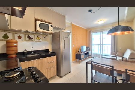 Sala/Cozinha  de apartamento para alugar com 2 quartos, 49m² em Pompeia, São Paulo