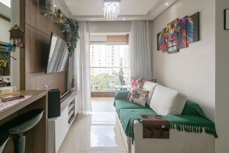 Sala de apartamento à venda com 2 quartos, 48m² em Jardim Casablanca, São Paulo