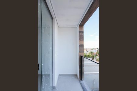 Varanda da Suíte 1 de casa à venda com 2 quartos, 78m² em Copacabana, Belo Horizonte
