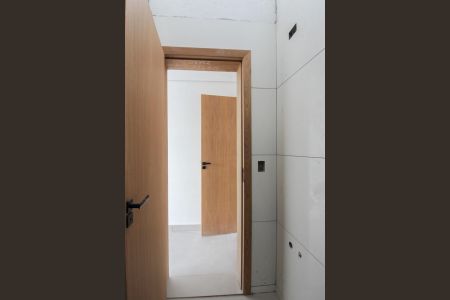 Banheiro da Suíte 1 de casa à venda com 2 quartos, 78m² em Copacabana, Belo Horizonte