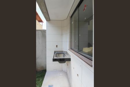Área de Serviço de casa à venda com 2 quartos, 78m² em Copacabana, Belo Horizonte