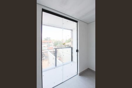 Varanda da Suíte 1 de casa à venda com 2 quartos, 78m² em Copacabana, Belo Horizonte