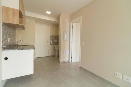 Sala e cozinha de apartamento para alugar com 1 quarto, 35m² em Ipiranga, São Paulo