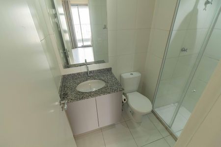 Apartamento para alugar com 35m², 1 quarto e sem vagaBanheiro da Suíte