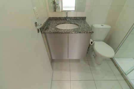 Apartamento para alugar com 35m², 1 quarto e sem vagaBanheiro da Suíte