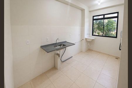 Cozinha de apartamento para alugar com 2 quartos, 42m² em Recanto das Palmeiras, Ribeirão Preto