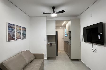 Studio de kitnet/studio para alugar com 1 quarto, 30m² em José Menino, Santos