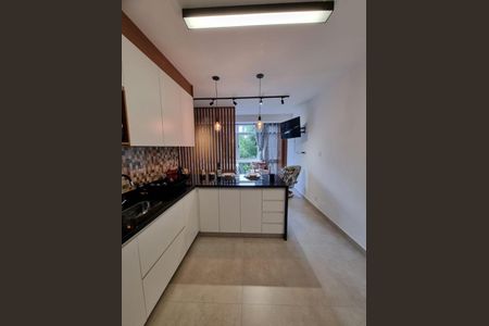 Cozinha de apartamento para alugar com 1 quarto, 36m² em Centro Histórico de São Paulo, São Paulo