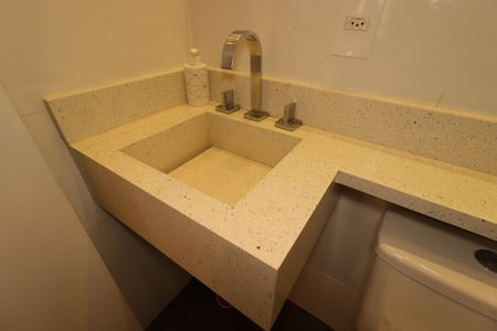 Apartamento à venda com 117m², 3 quartos e 2 vagasBanheiro da Suíte - Pia
