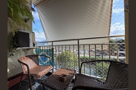 Sala - Varanda  de apartamento para alugar com 2 quartos, 52m² em Taquara, Rio de Janeiro