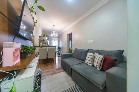 Sala de apartamento à venda com 2 quartos, 50m² em Campestre, Santo André