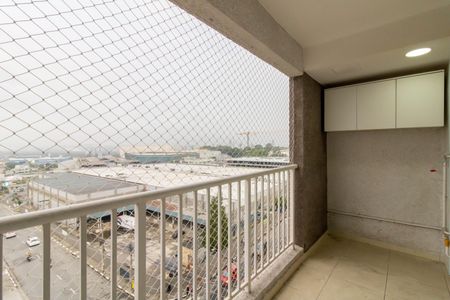Varanda de apartamento à venda com 2 quartos, 55m² em Vila das Bandeiras, Guarulhos