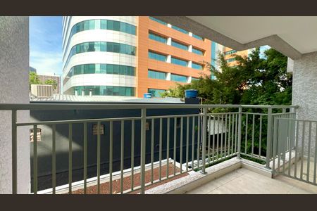 Studio para alugar com 31m², 1 quarto e sem vagaVaranda