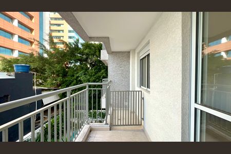 Studio para alugar com 31m², 1 quarto e sem vagaVaranda