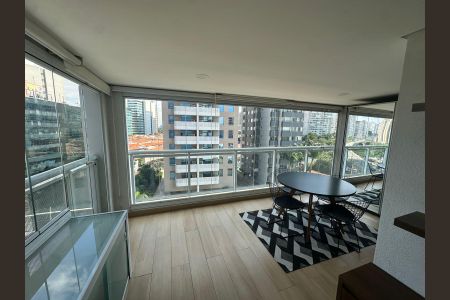Apartamento à venda com 45m², 1 quarto e 1 vagaVaranda