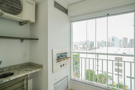 Varanda gourmet de apartamento à venda com 2 quartos, 67m² em Fundação, São Caetano do Sul