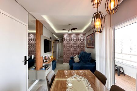 Sala de apartamento para alugar com 2 quartos, 59m² em Baeta Neves, São Bernardo do Campo