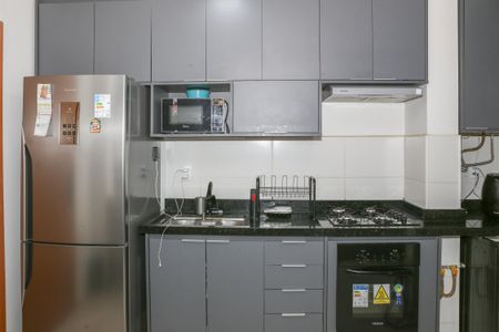 Apartamento para alugar com 38m², 2 quartos e sem vaga Apartamento para alugar com 38m², 2 quartos e sem vagaCozinha e Área de Serviço