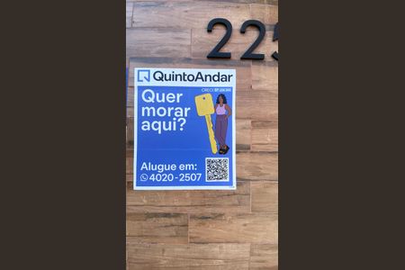 Apartamento para alugar com 45m², 2 quartos e sem vaga Apartamento para alugar com 45m², 2 quartos e sem vagaPlaca