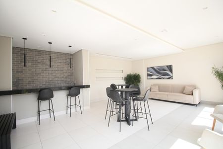 Apartamento para alugar com 45m², 2 quartos e 1 vagaÁrea comum - Salão de festas