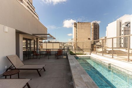Studio à venda com 20m², 1 quarto e sem vagaPiscina
