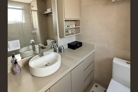 Banheiro da Suíte Master de apartamento à venda com 2 quartos, 72m² em Vila Nair, São Paulo