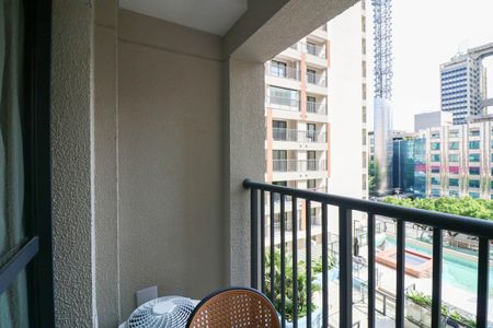 Studio para alugar com 31m², 1 quarto e sem vagaVaranda