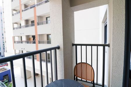 Studio para alugar com 31m², 1 quarto e sem vagaVaranda
