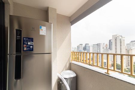 Apartamento à venda com 29m², 1 quarto e sem vagaVaranda