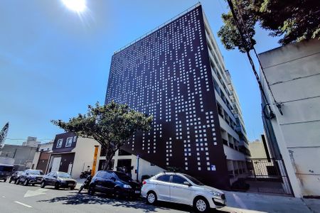 Studio para alugar com 25m², 1 quarto e sem vagaFachada - Plaquinha