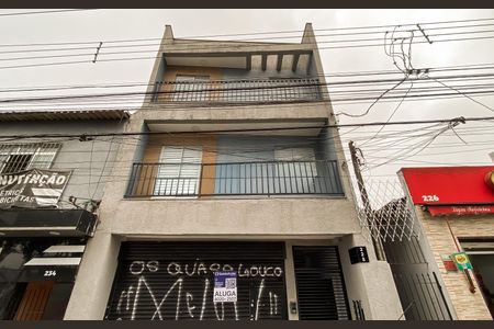 Apartamento para alugar com 50m², 2 quartos e sem vagaFachada + placa 