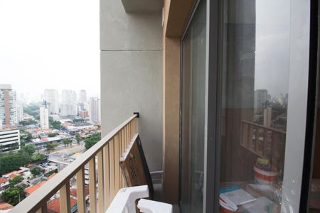Studio para alugar com 24m², 1 quarto e sem vagaVaranda