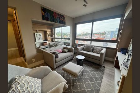 Apartamento à venda com 61m², 2 quartos e 2 vagasSala