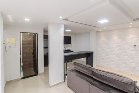 Sala de casa para alugar com 2 quartos, 85m² em Jardim Virginia Bianca, São Paulo