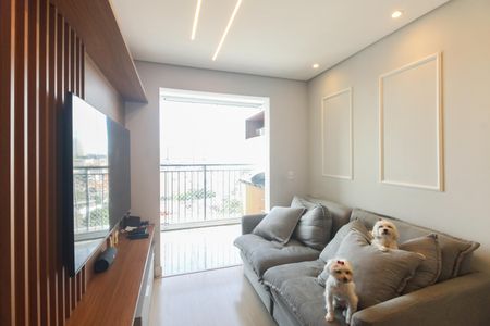 Sala  de apartamento à venda com 2 quartos, 51m² em Chácara Santo Antônio (zona Leste), São Paulo