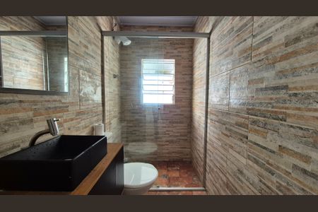 Casa para alugar com 80m², 2 quartos e sem vagaBanheiro da suíte