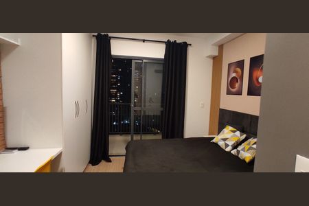 Sala/Quarto de kitnet/studio para alugar com 1 quarto, 22m² em Jardim das Acacias, São Paulo