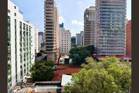 Vista de apartamento à venda com 1 quarto, 82m² em Cerqueira César, São Paulo