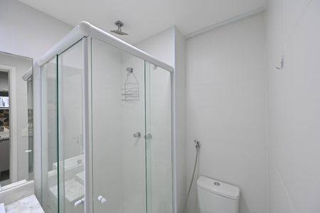 Banheiro Social de kitnet/studio para alugar com 1 quarto, 23m² em Vila Clementino, São Paulo