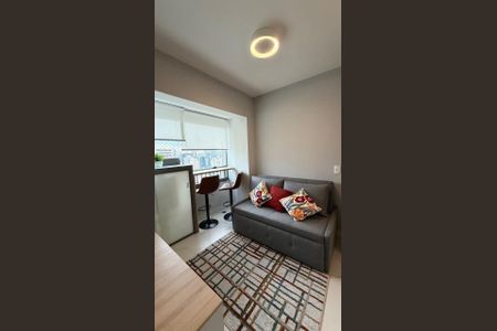 Sala de apartamento para alugar com 1 quarto, 25m² em Vila Nova Conceição, São Paulo