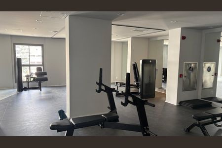 Apartamento para alugar com 25m², 1 quarto e sem vagaAcademia